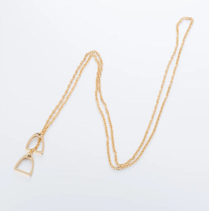Stirrup Lariat Necklace